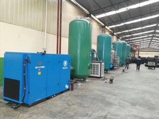 历城通用储气罐-赛轮金宇轮胎使用现场